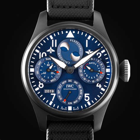 iwc 5022219 limited edition|IWC, LIMITED EDITION PILOT'S PERPETUAL CALENDAR, .